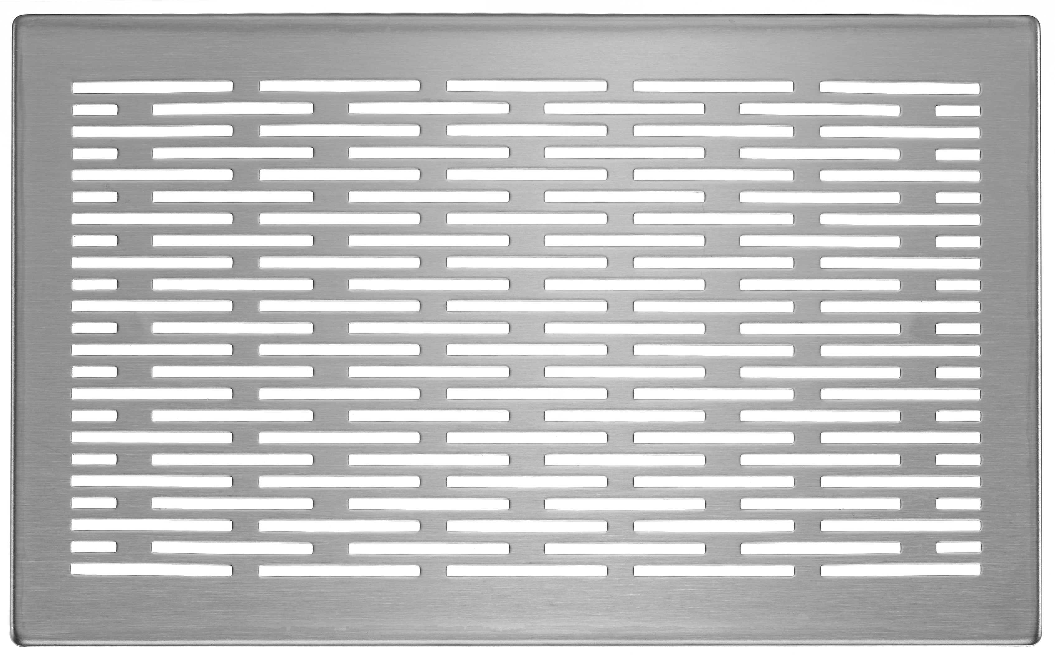 Genua stainless steel supply and extract air designer grille 260 160 mm 